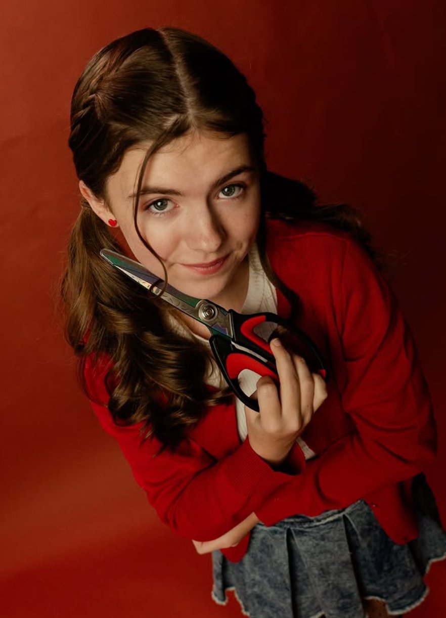 Teen creative studio portrait, A1T Productions studio, Las Vegas